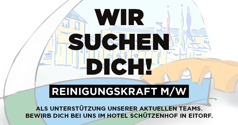 Hotel Schützenhof - Wir suchen Dich - Reinigungskraft